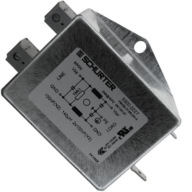 5500.2227 SCHURTER Inc.  Power Line Filter Modules